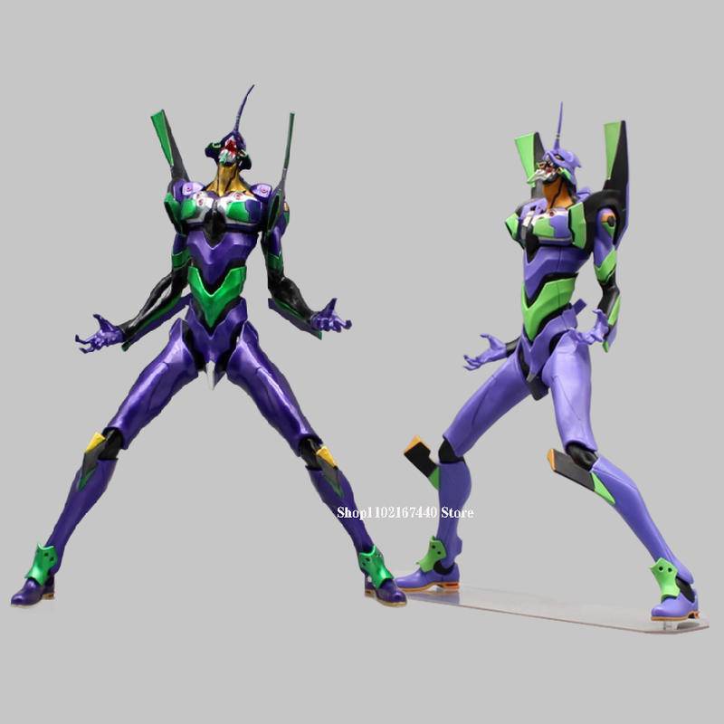 โมเดลฟิกเกอร์อะคริลิค PVC อนิเมะ Neon Genesis Evangelion Ikari Shinji Eva 01 Statue GK Rampage Evangelion 01