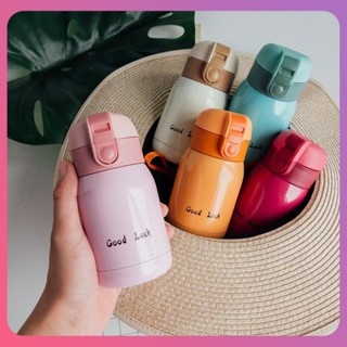 Creative 200ml Mini Thermos Mug Stainless Steel Insulated Sport Thermos Bottle Travel Portable Leak-proof Cup Double Wall Vacuum Flask Thermal Mug [COD]