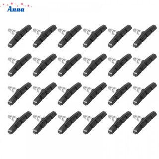 【Anna】Brake Pads 12pairs 70 Mm Symmetrical Thread Brake Shoes Brand New For Shimano