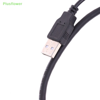 (Plusflower) สายเคเบิล USB 3.0 A ตัวผู้ Micro USB 3.0 B Y สําหรับฮาร์ดดิสก์ภายนอก