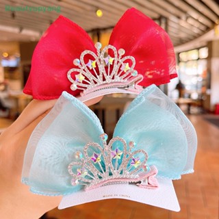 [Beautyupyang] กิ๊บติดผม มงกุฎเจ้าหญิง สีพาสเทล ไล่โทนสี 1 ชิ้น