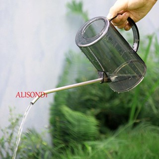 ALISOND1 บัวรดน้ําต้นไม้ สเตนเลสใส แบบยาว สําหรับรดน้ําในสวน