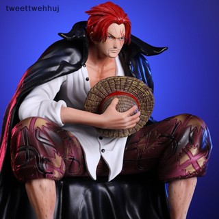 ฟิกเกอร์ PVC รูปปั้นอนิเมะ One Piece Shanks Red Yonko Red Hair ขนาด 17 ซม.