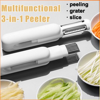 3 in 1 Kitchen Professional Grater and Vegetable Cutter Fruit And Vegetable Peeler Multi-functional Noodle Cutter -FE