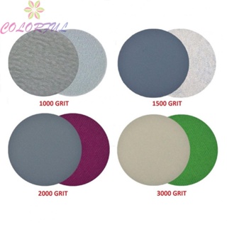 【COLORFUL】Sandpaper Easy To Use Latex Flocking Low Curl Oilproof Silicon Carbide