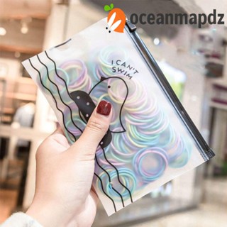 OCEANMAPDZ ยางรัดผมหางม้าน่ารัก สําหรับเด็กผู้หญิง 200 ชิ้น 500 ชิ้น