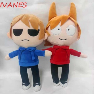 IVANES Eddsworld ของเล่นตุ๊กตาอนิเมะ แบบนิ่ม ของขวัญวันเกิด สําหรับตกแต่งบ้าน