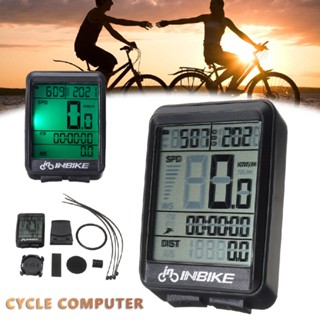 Cycling LCD Bicycle Computer Waterproof Wireless Cycling Speedometer Odometer