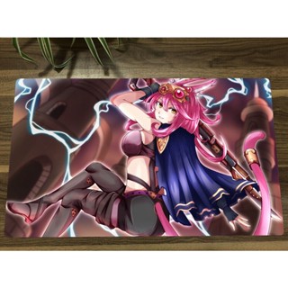 Yugioh Playmat แผ่นรองเมาส์ยาง ลาย Tri-Brigade Ferrijit the Barren Blossom TCG สําหรับเล่นเกม