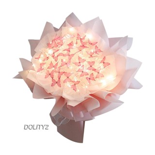 [Dolity2] ช่อดอกไม้ ผีเสื้อ DIY สําหรับของขวัญ
