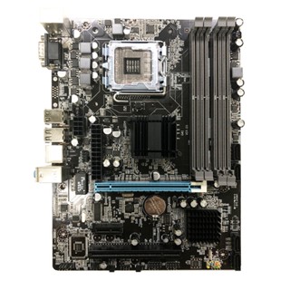 เมนบอร์ด G45 เมนบอร์ด LGA 771 / 775 M-ATX / DDR2 ส่งเร็ว ประกัน CPU2DAY