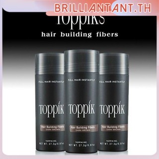 Toppik Hair Building Fibers Hair Loss Powder Thicker Hair Care Growth Beauty Products 27.5g Toppik Hair Building Fibers bri