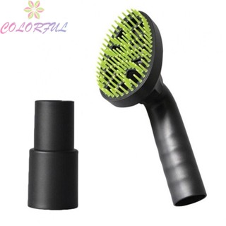 【COLORFUL】Brush Pet Brush Head Suction Head Vacuum Cleaner 1x Adapter Clean Pet Hair