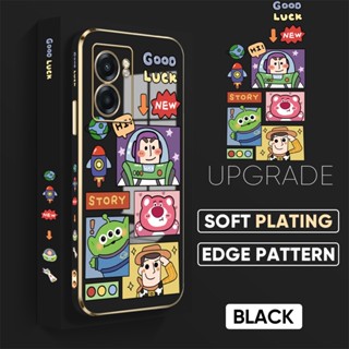 เคสโทรศัพท์มือถือแบบนิ่ม TPU ลายการ์ตูน Toy Story Woody Buzz Lightyear Edge สําหรับ OPPO Reno 5 Pro 5F 5 6 Pro+ 6 Lite Reno8T