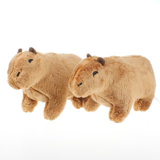 ใหม่ Capybara ตุ๊กตานุ่ม รูปการ์ตูนสัตว์น่ารัก ของขวัญคริสต์มาส สําหรับเด็ก