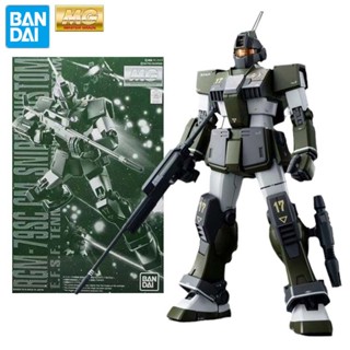 Bandai Genuine Gundam Model Garage Kit MG Series 1/100 Sniper Custom Anime Action Figure Toys for Boys Collectible Toy