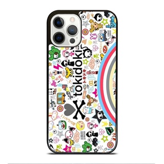 Tokidoki เคสโทรศัพท์มือถือ กันกระแทก ลายโลโก้ สําหรับ IPhone 14 Plus 13 Pro Max 12 Mini X