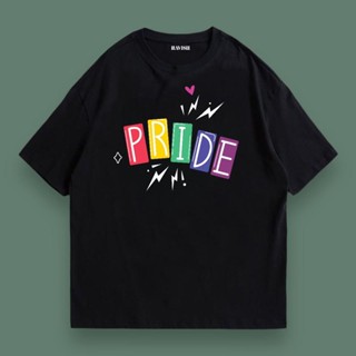 การออกแบบเดิมเสื้อยืด pride month collection ลาย “pride flash”