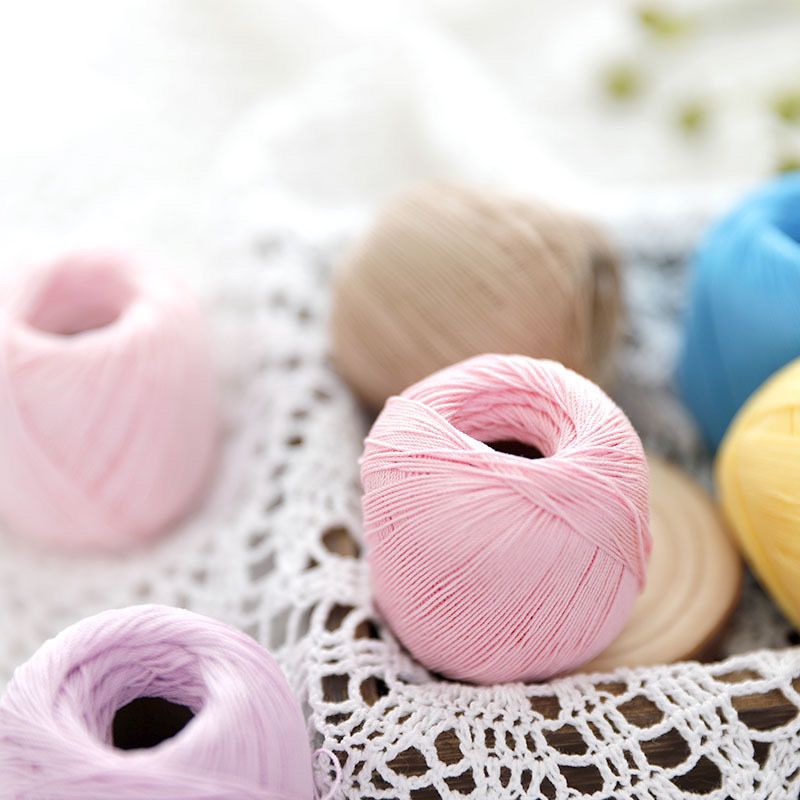[ลดราคาจํากัดเวลา] Xue Feier ของแท้ 8#蕾丝线  40 สี 10g แพคเกจ Fine Thread Micro-Crochet ด้ายฝ้ายถัก DIY โครเชต์วัสดุแพคเกจขนสัตว์ถักทําด้วยมือ DIY รูปที่ 9