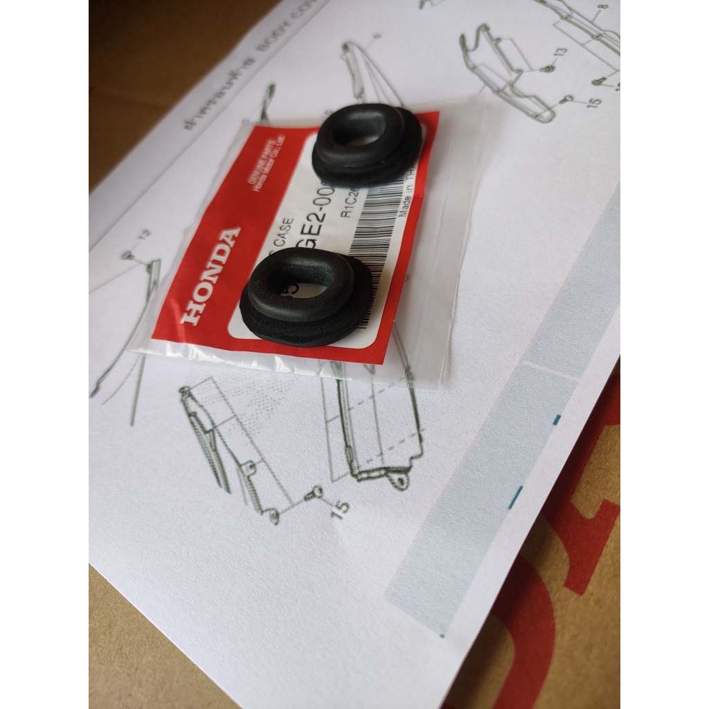 83551-GE2-000/2ยางกันสะเทือนฝาครอบตัวถังเวฟ110i(ในภาพหมายเลข10)2ชิ้น