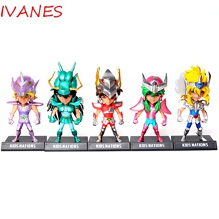 โมเดลฟิกเกอร์ PVC รูปปั้นอนิเมะ Saint Seiya เหมาะกับของขวัญ ของเล่นสําหรับเด็ก