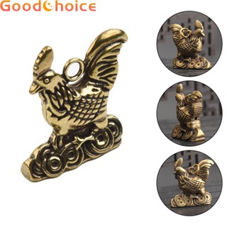 【Good】Rooster Ornament Display Antique Office Decoration Solid Brass Figurine【Ready Stock】