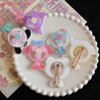 SANRIO Onelady กิ๊บติดผม รูปการ์ตูนอนิเมะ My Melody Cinnamoroll Hello Kitty หมุนได้ สําหรับนักเรียน