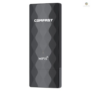 Comfast CF-951AX WiFi6 อะแดปเตอร์การ์ดเครือข่ายไร้สาย 1800Mbps USB3.0 ความเร็วสูง ความล่าช้าต่ํา