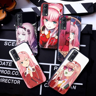 เคสโทรศัพท์มือถือแบบนิ่ม ลายอะนิเมะเด็กผู้หญิง zero two 2AS สําหรับ Vivo V5 Y67 V5s V5 Lite Y66 Y75 V7 Plus Y79 V9 Y85 Y89 V11 V15 Pro V19