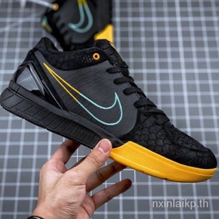 ของแท้ Zoom Kobe 4 Black Yellow ZK4 Kobe รุ่น 4 
รองเท้ากีฬา รองเท้าบาสเก็ตบอล ที่ทนต่อการสึกหรอ แบบมืออาชีพ