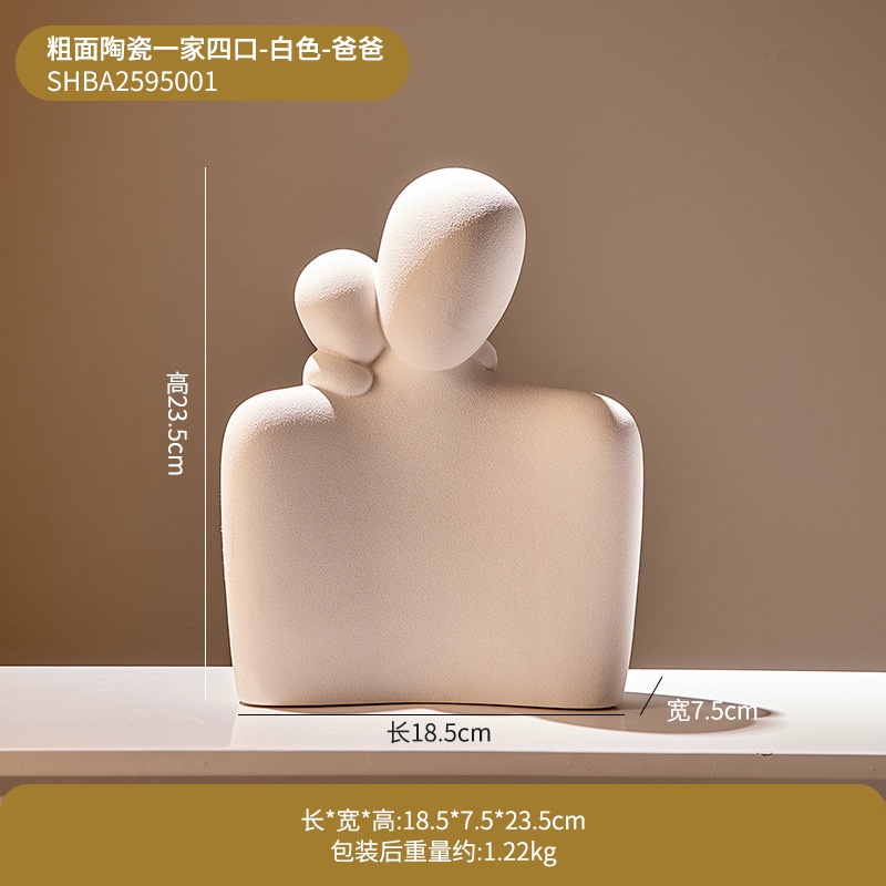 ของตกแต่งบ้าน หรูหรา สไตล์โมเดิร์น เรียบง่าย สําหรับห้องนั่งเล่น ตู้ไวน์ ตู้ทีวี - รูปที่ 4