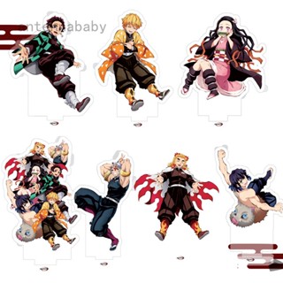 Ab โมเดลฟิกเกอร์อะคริลิค รูปอนิเมะ Demon Slayer สําหรับตกแต่งบ้าน