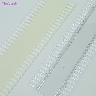 Thevantin 60 ชิ้น / เซต เล็บปลอม เล็บปลอม พาเลท ยาทาเล็บ ยืนแสดง เครื่องมือ ด้านล่างแบน ทําเล็บ พลาสติกแข็ง เครื่องมือแสดงเล็บ ของดี
