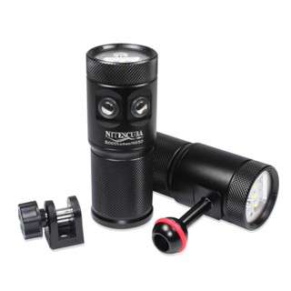 Nitescuba NS30 ไฟ Led 3000 Lumens Cri90 100 ม. สีแดง สําหรับใช้ถ่ายภาพในสตูดิโอ