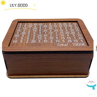 LILY กระปุกออมสิน ของขวัญวันเกิด สําหรับตกแต่งบ้าน 1000 ชิ้น