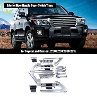 ฝาครอบมือจับประตูรถยนต์ สําหรับ Toyota Land Cruiser 200 LC200 FJ200 2008-2015