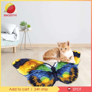 [Baosity1] พรมปูพื้น ลายผีเสื้อ DIY สําหรับตกแต่งบ้าน