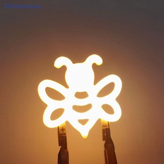 [Delicatesea] หลอดไฟ LED รูปผึ้ง 3V ยืดหยุ่น สําหรับตกแต่งปาร์ตี้คริสต์มาส DIY