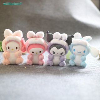 [WillbehotT] Sanrio Series Kuromi Cinnamon Dog Kawaii พวงกุญแจ จี้ตุ๊กตานุ่ม รูปการ์ตูนน่ารัก