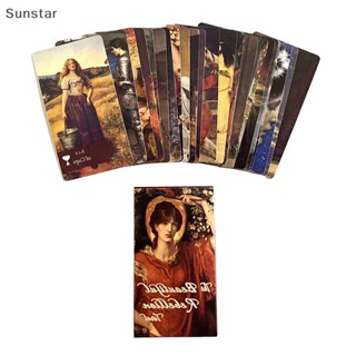 Sunstar การ์ดไพ่ทาโรต์ เกมกระดาน เพื่อความโชคดี สําหรับครอบครัว ผู้เริ่มต้น