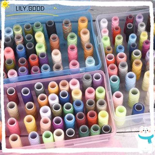 LILY กล่องจัดเก็บด้ายเย็บผ้า 42 แกน สําหรับจัดเก็บสายเบ็ดตกปลา DIY