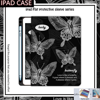 เคส พร้อมช่องใส่ปากกา สําหรับ Apple Ipad Mini 6 5 4 3 2 1 2017 2018 Ipad 6th 7th 8th 9th 10th Air 5th 4th 3rd 2nd 1st Pro 11 10.5 9.7 10.2 เคส 10.9 นิ้ว