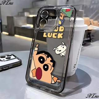 7 ใหม่ เคสโทรศัพท์มือถือนิ่ม รอบด้าน ลายการ์ตูนซุปเปอร์แมน ANGR ชินจัง สําหรับ Iphone Apple 12 14Promax 8 1311