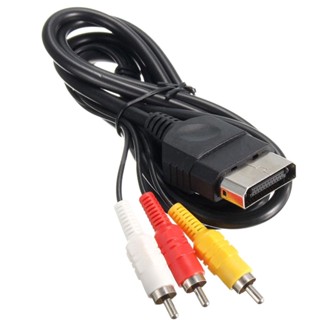 Rich2.br สายเคเบิลเสียงวิดีโอคอมโพสิต AV 3 RCA 18 เมตร สําหรับคอนโซล Xbox