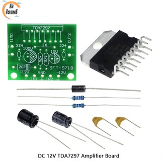 【IS】บอร์ดขยายเสียงดิจิทัล Tda7297 Dc 12v 2.0 2 ช่องทาง Diy