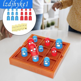 [Lzdjhyke1] เกมส์ Tic Tac Toe ของเล่นในร่ม และกลางแจ้ง สําหรับเด็ก 4-8 ปี