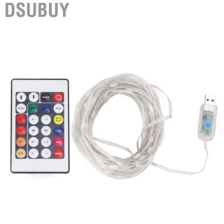 Dsubuy String Lights Portable Colorful USB Powered  Light For Party