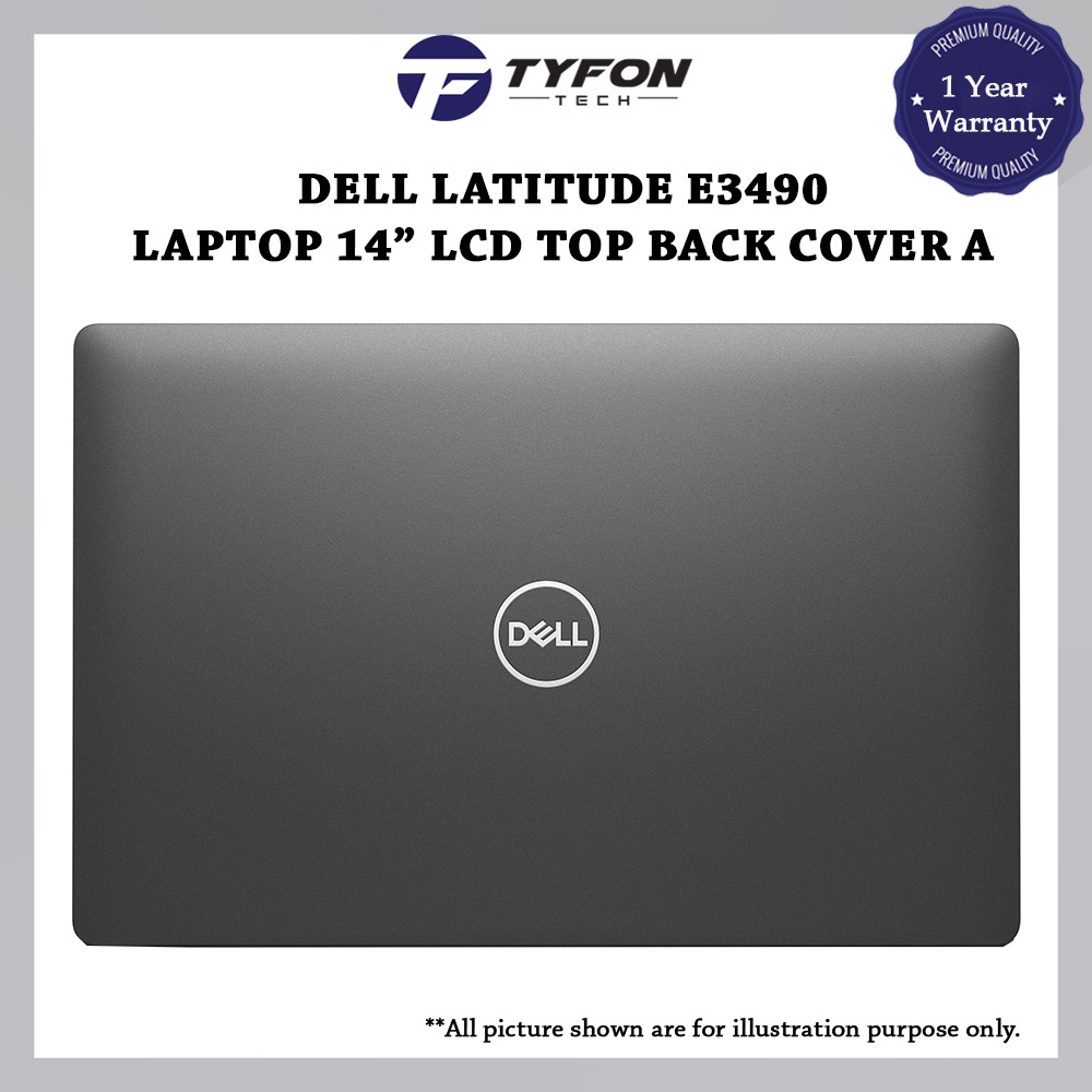 Dell Latitude 3490 E3490 L3490 P89G แล็ปท็อป LCD ฝาครอบด้านหลังด้านบน A JT5VP 0JT5VP AA1404