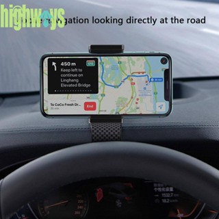 [highways.th] แดชบอร์ดวางโทรศัพท์มือถือ GPS 360 องศา สําหรับรถยนต์