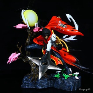 [Spot quick delivery] Anime hand-made Tianshi yuzhibo skunk Tianzhao Moon reading statue luminous scene model boxed